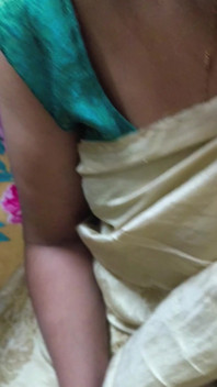 Desi Girl on Sari