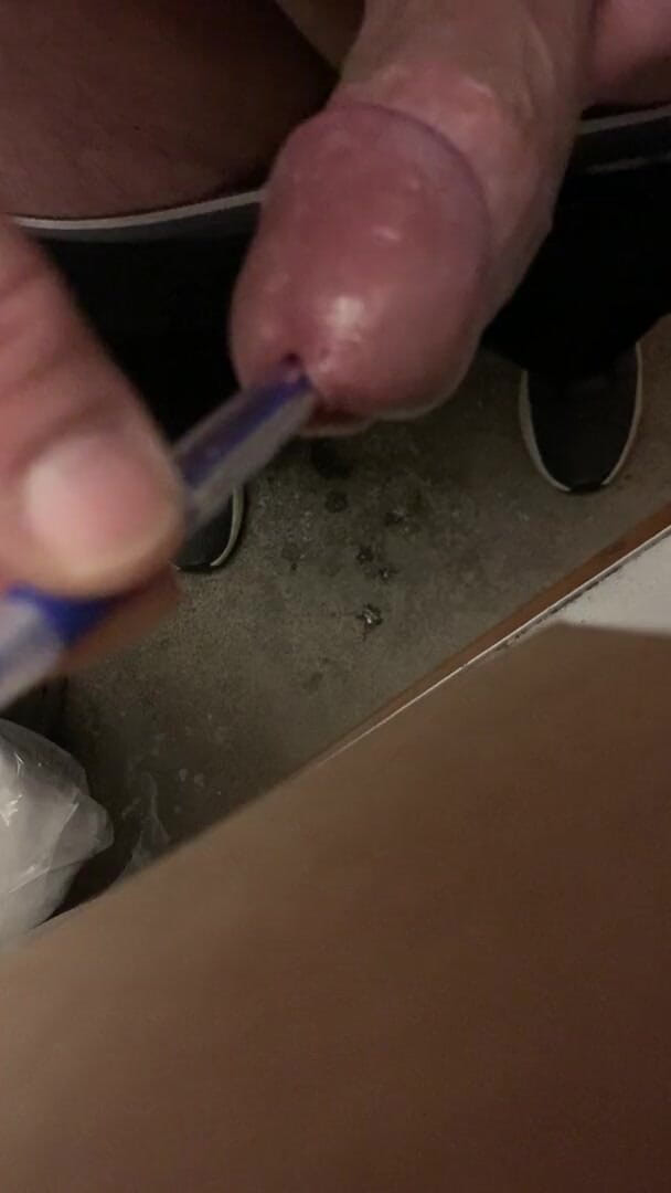Bulldog: The pen fucked my dick