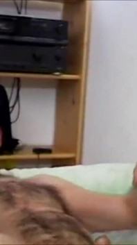 Short haired brunette gives perfect blowjob