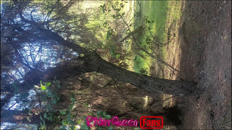 Riderqueen BBW Step Mom Latina Ebony: Riderqueen sam, na zewnątrz, filmy dla moich fanów