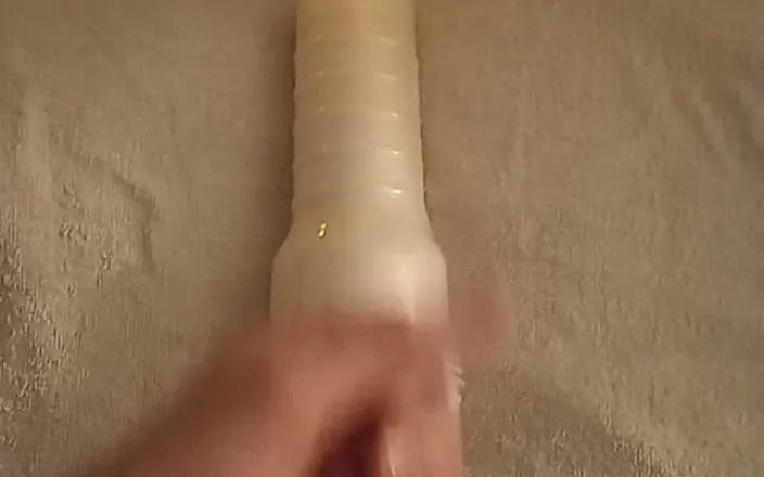 Grim Cocksman: Fleshlight Masturbation by the Candlelight