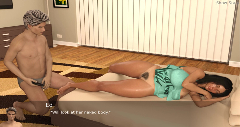 Porny Games: Projek hotwife - seks sofa (58)