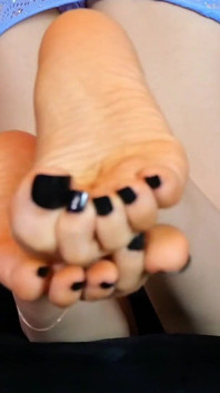Deny Your Cum Before My Black Toenail Polish Ita