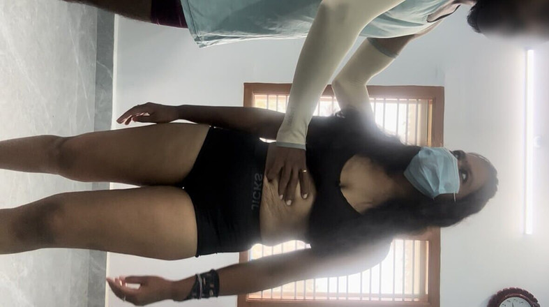 Mary V: Tamil yoga teac seu aluno, em seguida, fodendo sua linda...