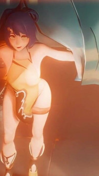 Xiangling Gets Her Ass Penetrated on the Kitchen's Floor First Time Anal Genshin Impact Porn Aether