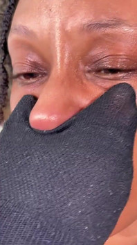 MILF Smells Her Stinky Black Socks