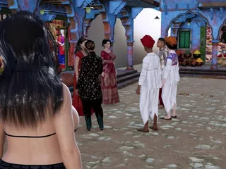 Meena, bhabhi desi indienne sexy, se fait baiser par ses clients