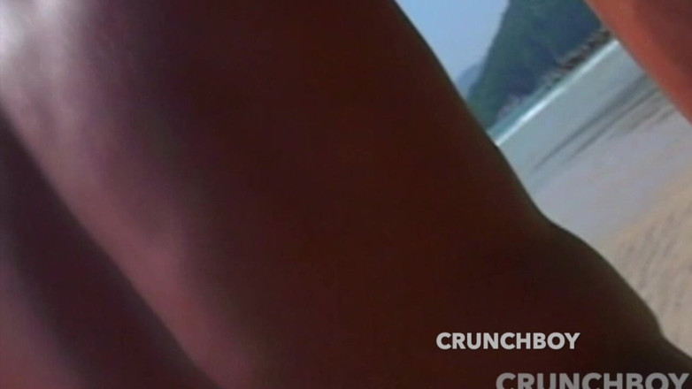 Bareback porn with straight boy: Two Sexy Latino Boys Fucking Bareback in the Beach for...