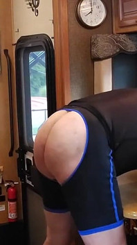 Blondie Pegs Him in Front of People at a Campground