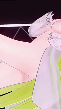 Azur lane janus hentai ateşli seksi dans şarkı ha aoa mmd 3d sarışın saç rengi düzenleme smixix