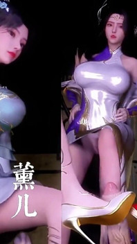 Penggoda fantasi 3d: pantat baheno dewi - hentai animasi 3d
