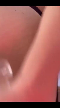 Masturbating with Dildo