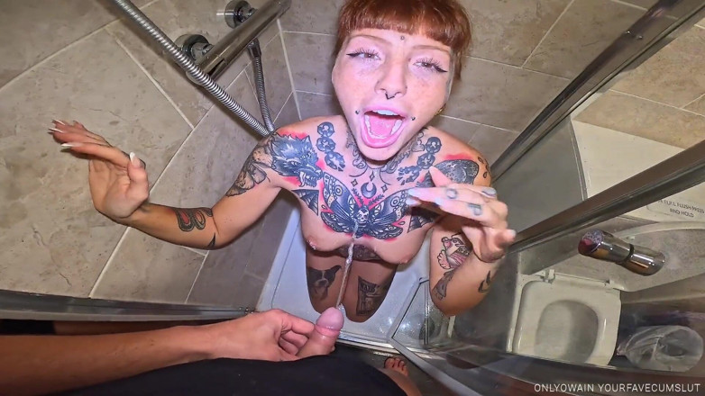 Yourfavecumslut: Sikanie głodna dziwka zostaje wykorzystana jako toaleta