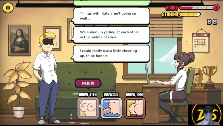Dark Sam: Heiße Lehrerin Fickt Schüler in Haft! Problematische Themen-gameplay!
