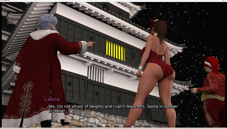 XXX Games Bunk: Laura Lustful의 비밀 Xmas 2024 마지막 파트