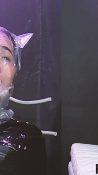 HD moni lee erste mumifizierung atemspielsack swimcap