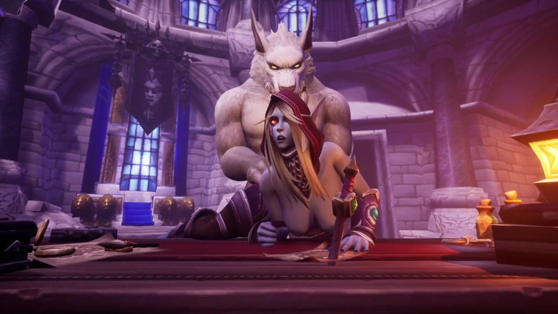 Wraith ward: Weerwolf neemt nacht elf langs achteren