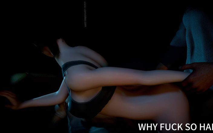 Why fuck so hard: 3D, une bombasse asiatique à gros cul trompe son mari avec...