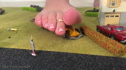 Ginary's Kinky Productions: Giantess Step-mom Discovers Tiny Party - Nikki Brooks Crush & Dom POV
