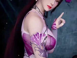 3D Big Boobs Slut Cosplay Wife Have Her First Gangbang Sex