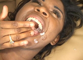 CBD Media Interracial: Big ass ebony with natural tits gets fucked hard and...
