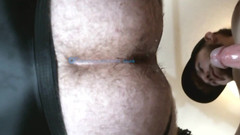 Dude_Spunk: Anonimowy Wielki Kutas Owłosiona Tradie wytrysk w owłosionej spust wytrysk...