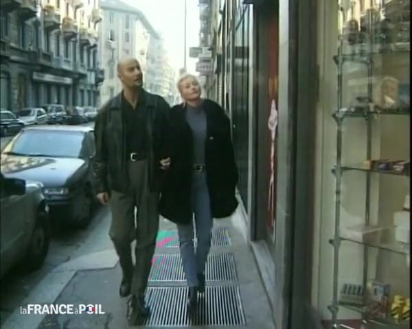 French Family Secrets: A Dirty Blonde Is Getting Fucked by Two Perverts in...
