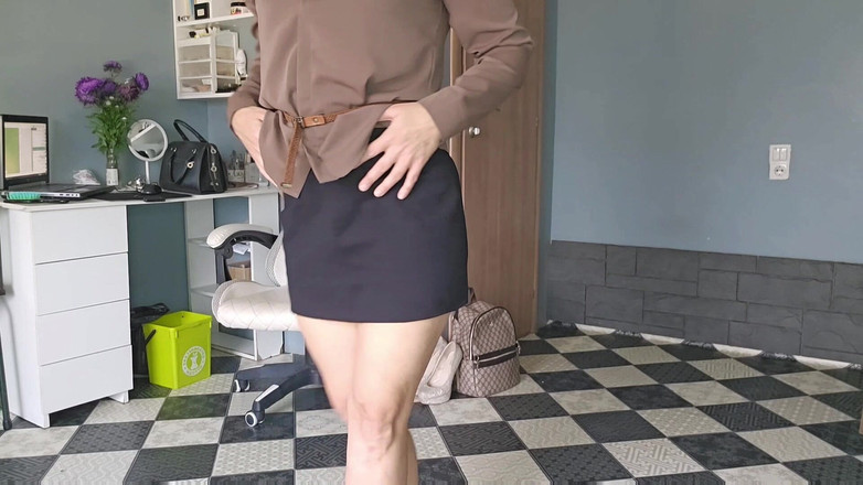 KristinaSlut: 나한테 자위하고, 유혹당한 채로.