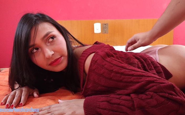 Teen sex 66: Зведена сестра в стресі приймає масаж і закінчується щасливим кінцем!! Повне відео в моєму біографії