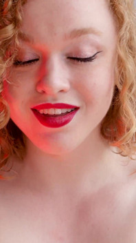 Lipstick and Spit Fetish and Whispering
