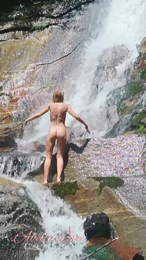 Abella Love: Watching on naked slim young girl taking shower in a...