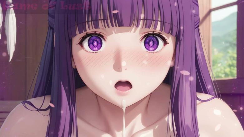 Game of Lust 3D: Gol Anime Busty Purple Haired Girl POV Fuck