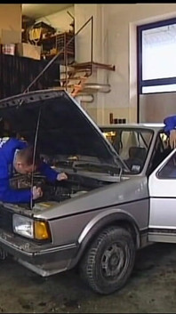 MILF Pissed on Pussy and Huge Tits Then Fucked by Two Horny Mechanics