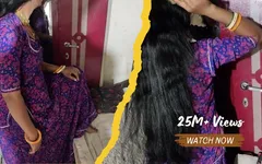 当我的邻居去美国工作时，她害怕晚上一个人，然后她打电话给我，我做了很多性爱