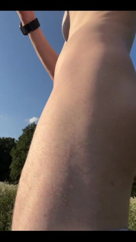 Risky but Beautiful Sounds of Nature and a Little Flexing with Sunset on My Body