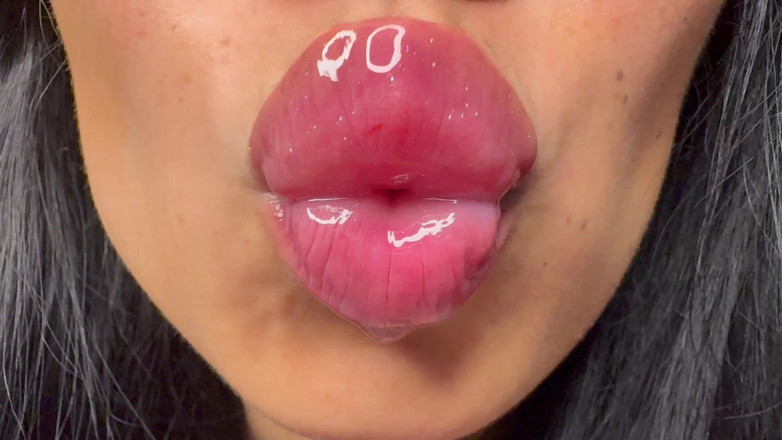 Asmr_mouth: White Cumropes as My Lipgloss