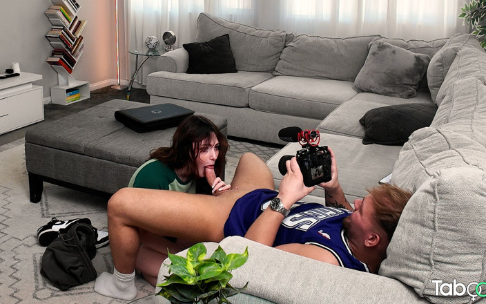 Taboolu: Hot Busty Brunette Shows off Her Personality and Pussy Bts -...