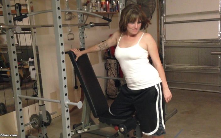 Babe Stare: Misty works out and works you out
