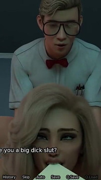 Rubia popular puta cornudos mi madrastra - juego de sexbot