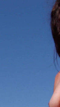 Alyssa Wild brunette with natural tits fucks and gives Robin Reid a deep blowjob