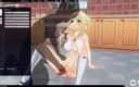 H3DC: 3D-hentai neukte zijn stiefzus met een vibrator