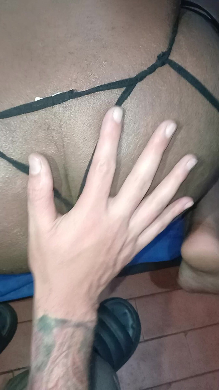 Vikingoazul: Exotic Black Biscuit Gets Fucked in Black Lingerie