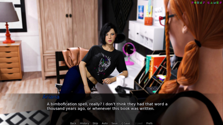 Porny Games: Ariana'nın üstte kızlar tarafından günlüğü - mutfak tezgahı seksi 2