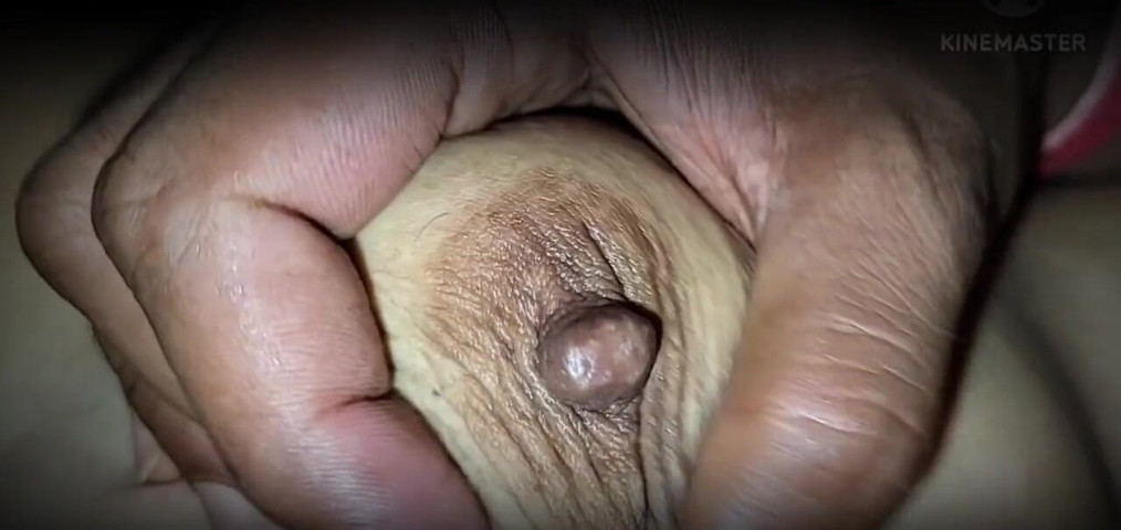 Playing with My Stepsister Boobs When She Was Laying with Me on Bed (Hardcore Lover)