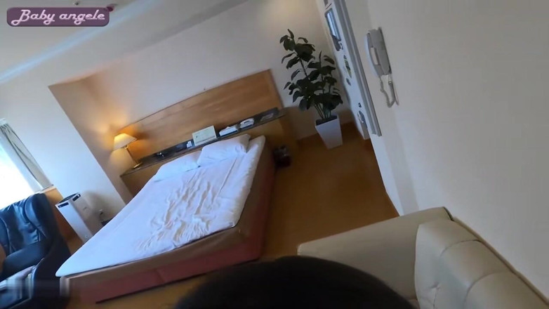 Asian happy ending: First Cum-swallow. Cute Face Covered in Messy Finish - Part1