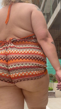 New Video Alert Ass Tease Walk in Tiny Bodysuit