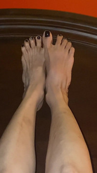 Really Sexy Legs with Tiny Feet with Long Toes