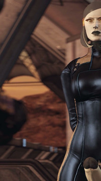 Space Commander Ava Futa Girl Animacja 3D - Universal Defenders