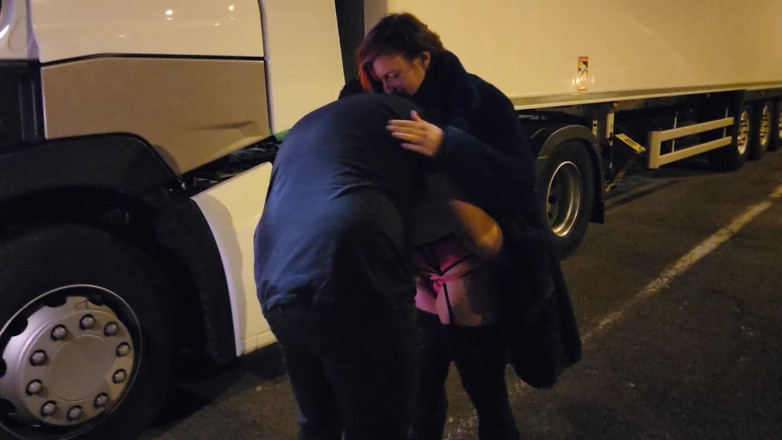 Sexymarghot: Scopo con un camionista in un'area di sosta dell'autostrada