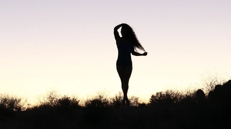 Pervy Studio: Pôr do sol, posando